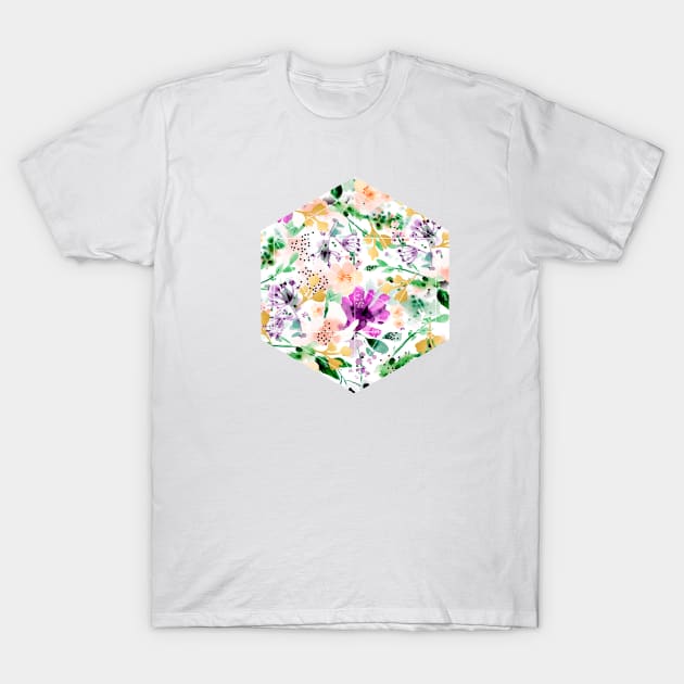 Violet - T-shirt T-Shirt by Uma